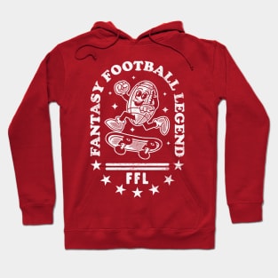 Fantasy Football Legend: Funny Vintage Touchdowns Hoodie